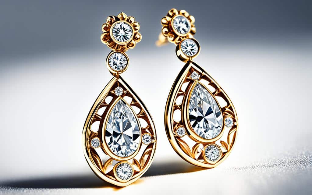 Antique Diamond Earrings