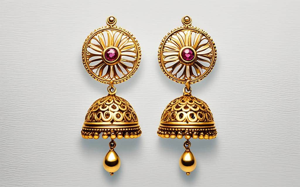 antique gold earrings